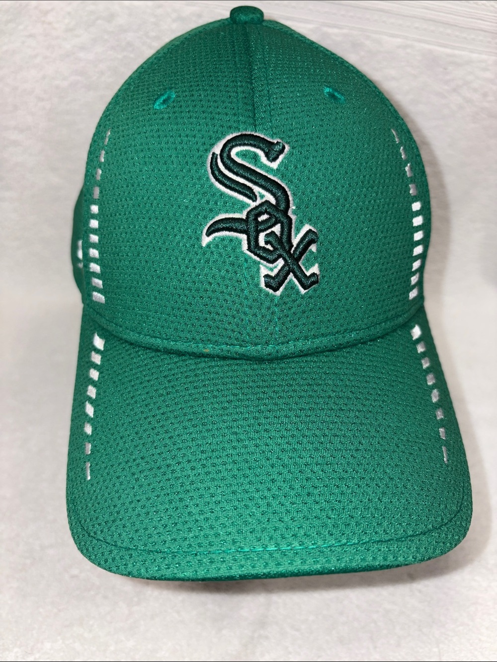 Chicago white Sox Green st Patrick’s day  Baseball Cap with Embroidered Logo